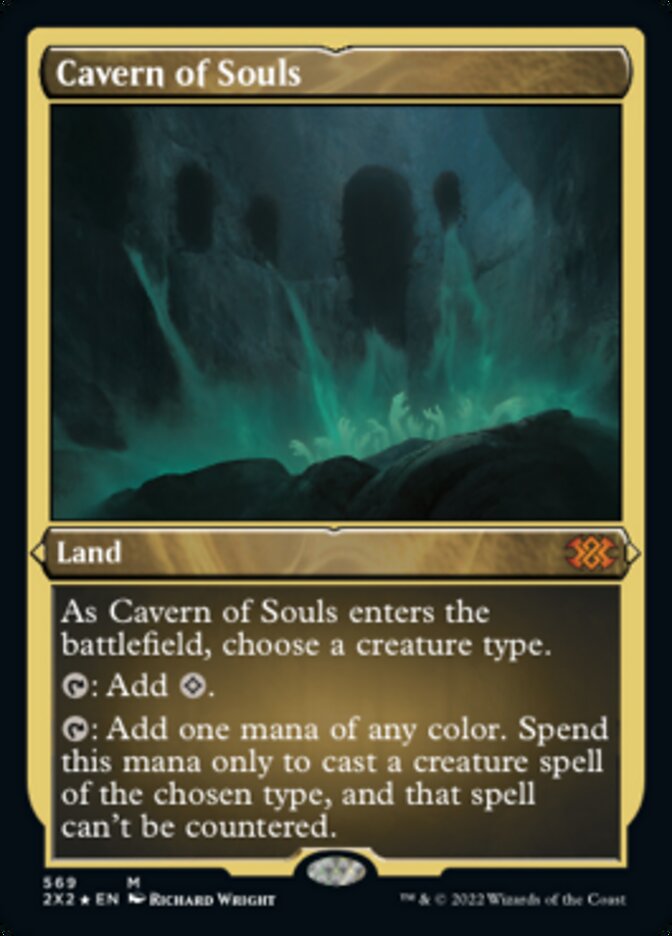 Cavern of Souls (Foil Etched) [Double Masters 2022] | Rock City Comics