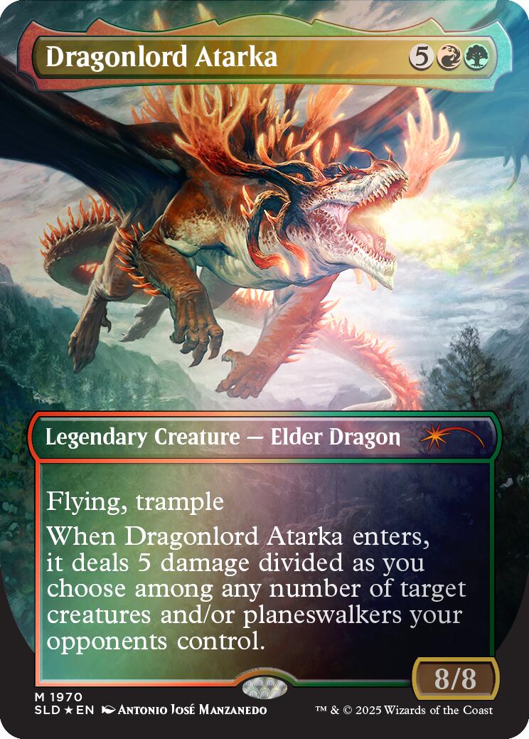 Dragonlord Atarka (Rainbow Foil) [Secret Lair Drop Series] | Rock City Comics