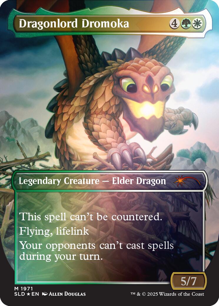 Dragonlord Dromoka (Rainbow Foil) [Secret Lair Drop Series] | Rock City Comics