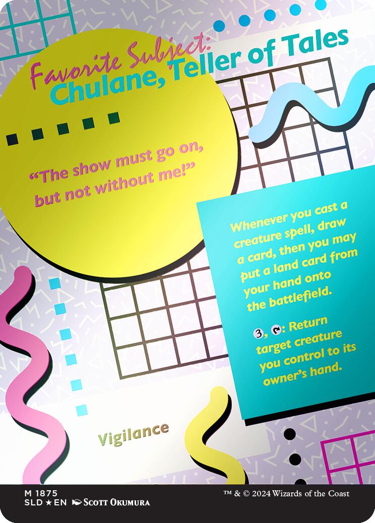 Chulane, Teller of Tales (Rainbow Foil) [Secret Lair Drop Series] | Rock City Comics