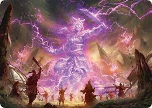 Smile at Death Art Card (4/54) [Tarkir: Dragonstorm Art Series] | Rock City Comics