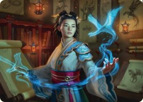 Dragonologist Art Card (6/54) [Tarkir: Dragonstorm Art Series] | Rock City Comics