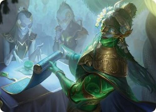 Sibsig Appraiser Art Card (8/54) [Tarkir: Dragonstorm Art Series] | Rock City Comics