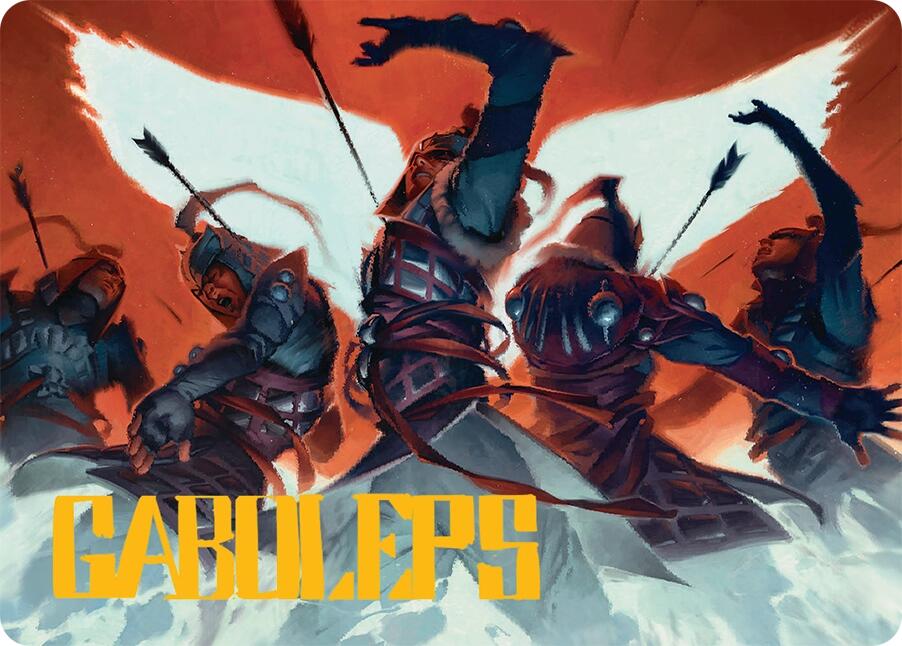 Desperate Measures Art Card (11/54) (Gold-Stamped Signature) [Tarkir: Dragonstorm Art Series] | Rock City Comics