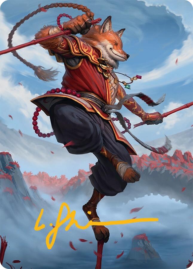 Equilibrium Adept Art Card (16/54) (Gold-Stamped Signature) [Tarkir: Dragonstorm Art Series] | Rock City Comics