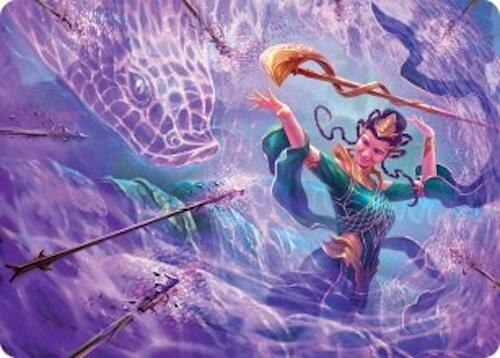 Snakeskin Veil Art Card (19/54) [Tarkir: Dragonstorm Art Series] | Rock City Comics