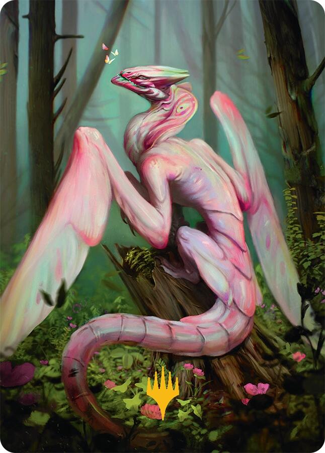 Bloomvine Regent Art Card (46/54) (Gold-Stamped) [Tarkir: Dragonstorm Art Series] | Rock City Comics