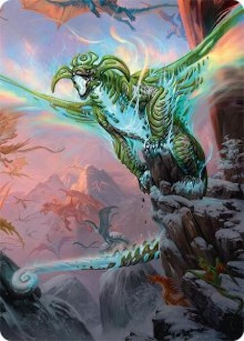 Ureni of the Unwritten Art Card (51/54) [Tarkir: Dragonstorm Art Series] | Rock City Comics