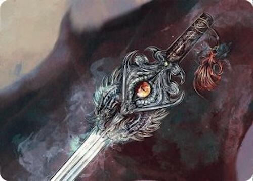 Dragonfire Blade Art Card (40/54) [Tarkir: Dragonstorm Art Series] | Rock City Comics