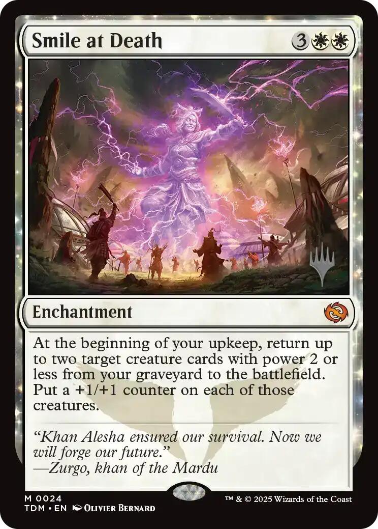 Smile at Death [Tarkir: Dragonstorm Promos] | Rock City Comics