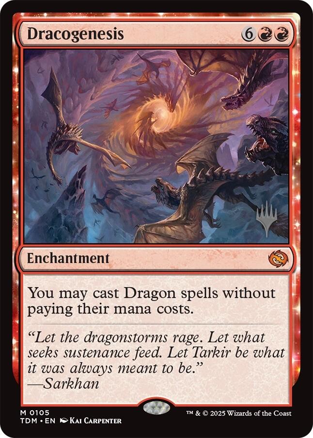Dracogenesis [Tarkir: Dragonstorm Promos] | Rock City Comics