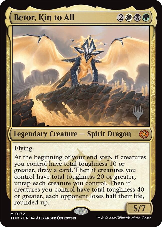 Betor, Kin to All [Tarkir: Dragonstorm Promos] | Rock City Comics