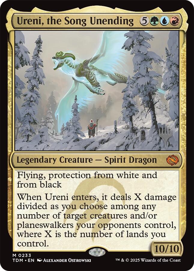 Ureni, the Song Unending [Tarkir: Dragonstorm Promos] | Rock City Comics