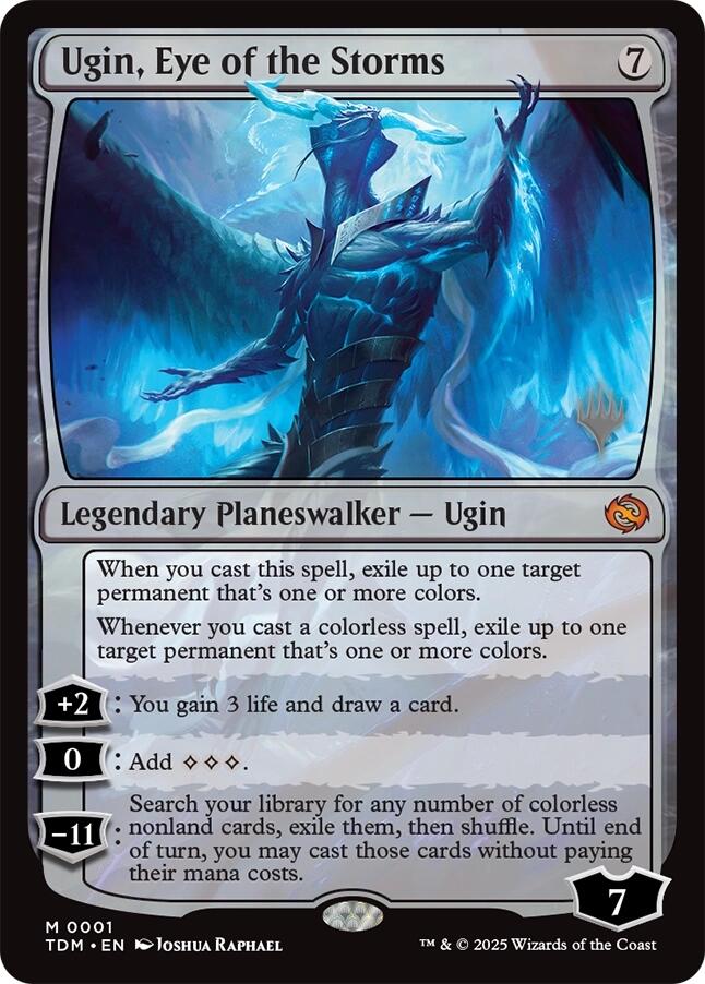 Ugin, Eye of the Storms [Tarkir: Dragonstorm Promos] | Rock City Comics