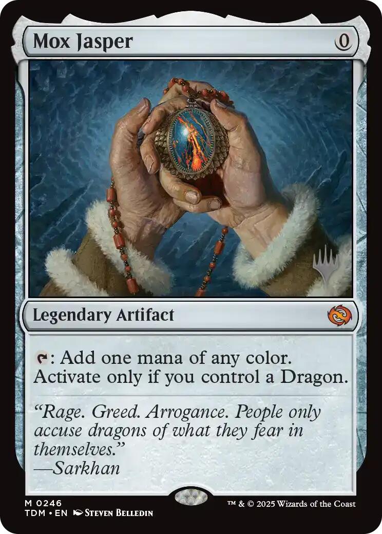Mox Jasper [Tarkir: Dragonstorm Promos] | Rock City Comics
