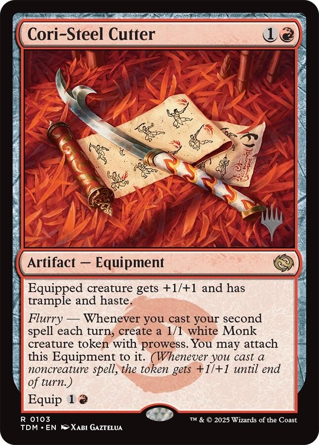 Cori-Steel Cutter [Tarkir: Dragonstorm Promos] | Rock City Comics