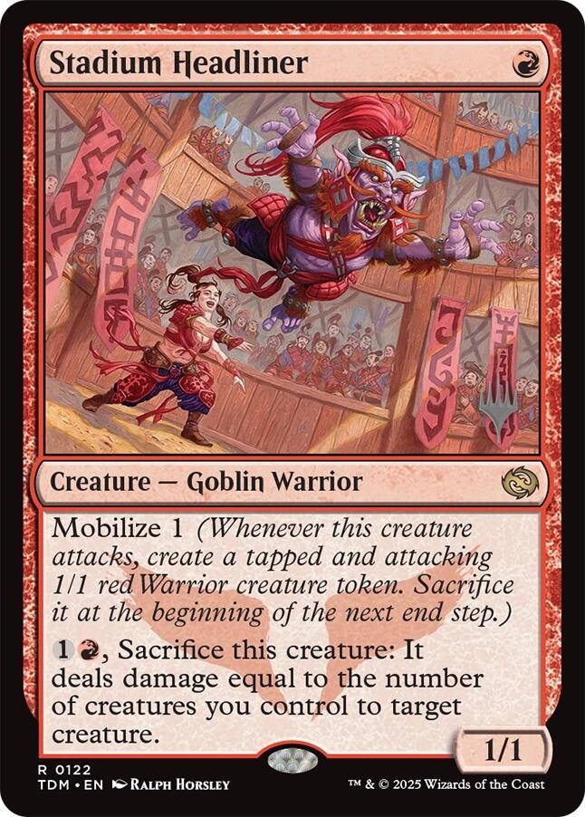 Stadium Headliner [Tarkir: Dragonstorm Promos] | Rock City Comics