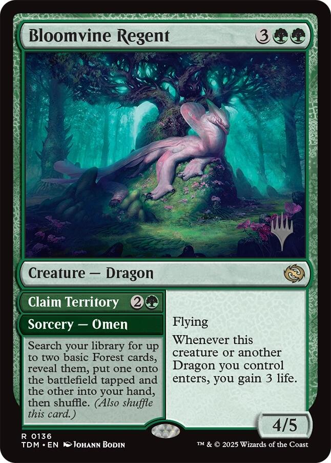 Bloomvine Regent [Tarkir: Dragonstorm Promos] | Rock City Comics