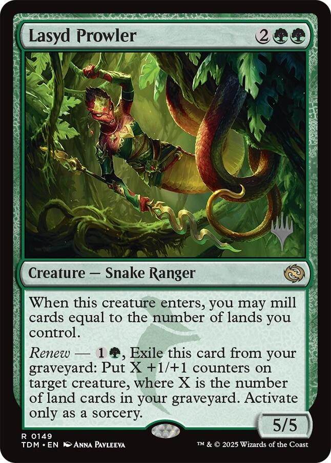 Lasyd Prowler [Tarkir: Dragonstorm Promos] | Rock City Comics