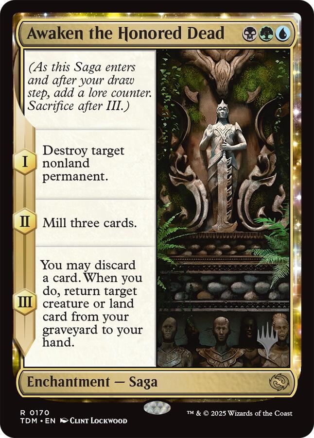 Awaken the Honored Dead [Tarkir: Dragonstorm Promos] | Rock City Comics