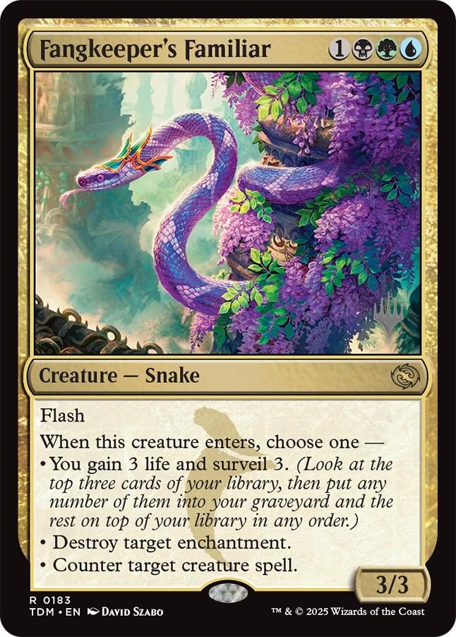 Fangkeeper's Familiar [Tarkir: Dragonstorm Promos] | Rock City Comics