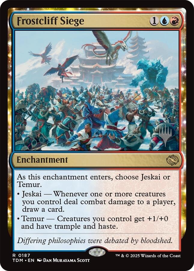 Frostcliff Siege [Tarkir: Dragonstorm Promos] | Rock City Comics