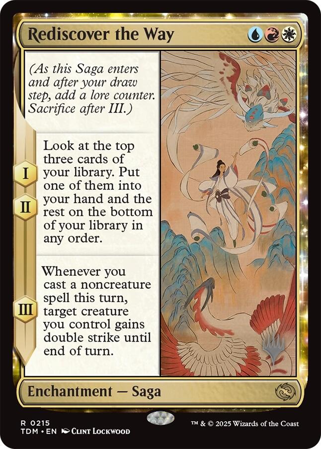 Rediscover the Way [Tarkir: Dragonstorm Promos] | Rock City Comics