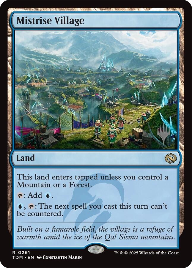 Mistrise Village [Tarkir: Dragonstorm Promos] | Rock City Comics