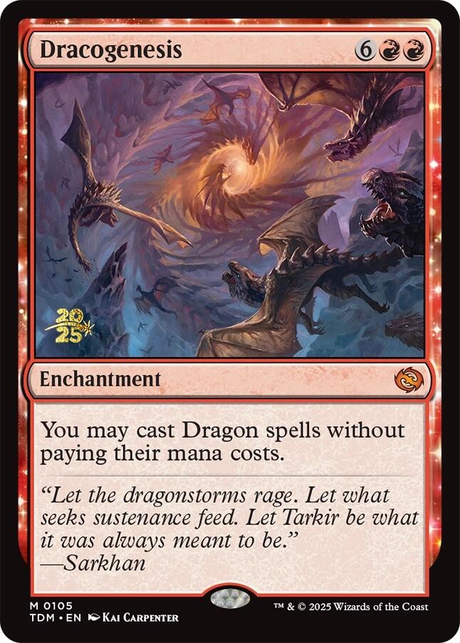 Dracogenesis [Tarkir: Dragonstorm Prerelease Promos] | Rock City Comics