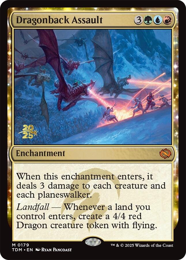 Dragonback Assault [Tarkir: Dragonstorm Prerelease Promos] | Rock City Comics