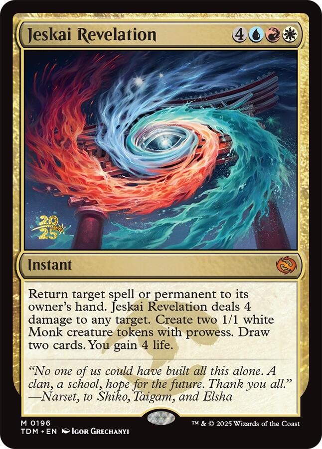 Jeskai Revelation [Tarkir: Dragonstorm Prerelease Promos] | Rock City Comics