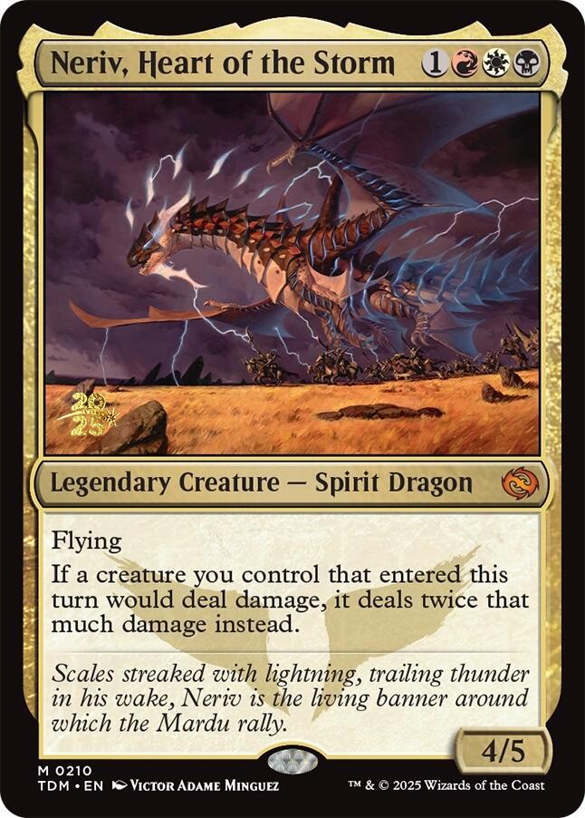 Neriv, Heart of the Storm [Tarkir: Dragonstorm Prerelease Promos] | Rock City Comics