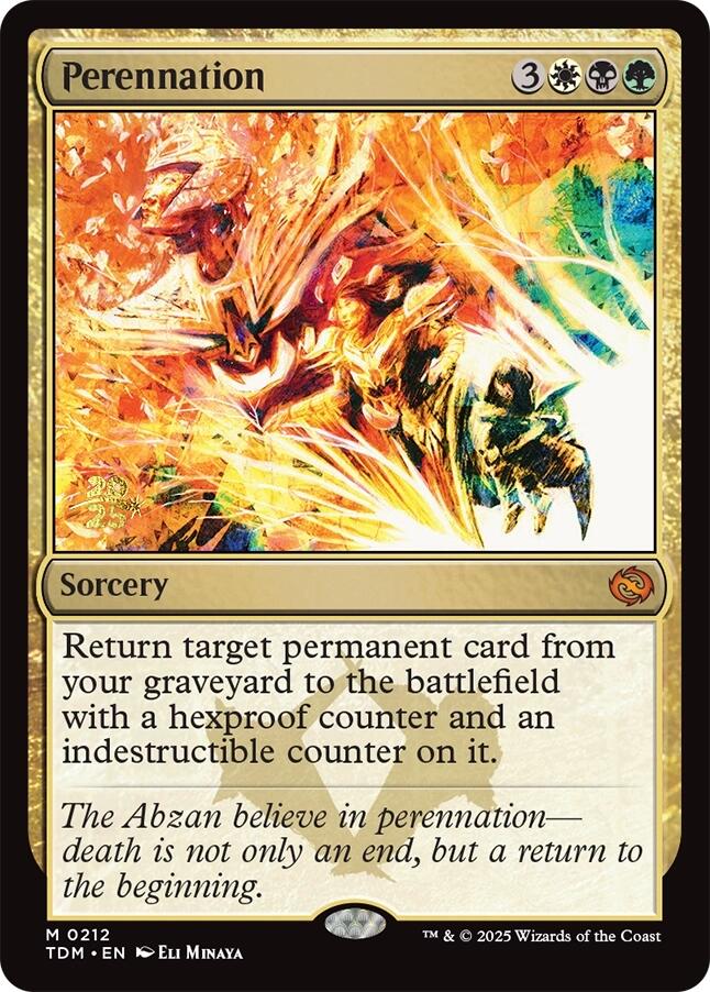 Perennation [Tarkir: Dragonstorm Prerelease Promos] | Rock City Comics