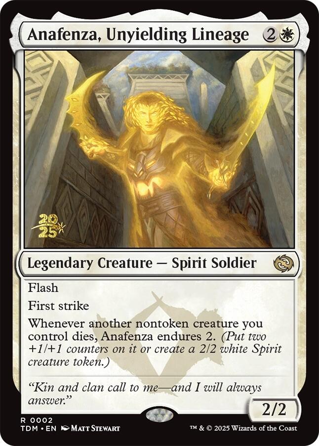 Anafenza, Unyielding Lineage [Tarkir: Dragonstorm Prerelease Promos] | Rock City Comics