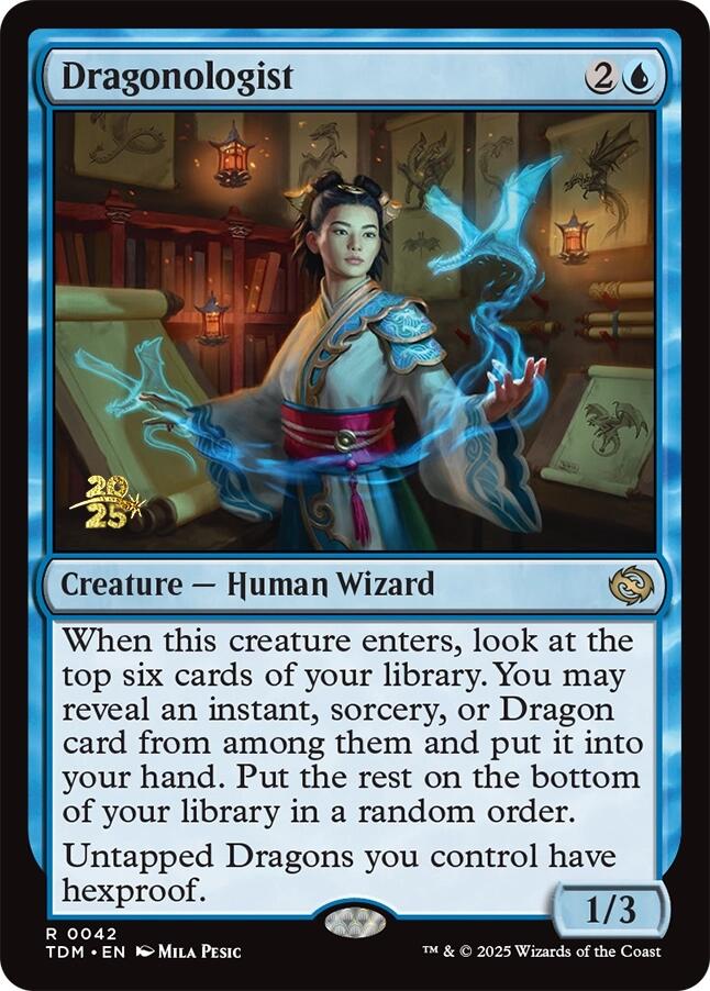 Dragonologist [Tarkir: Dragonstorm Prerelease Promos] | Rock City Comics