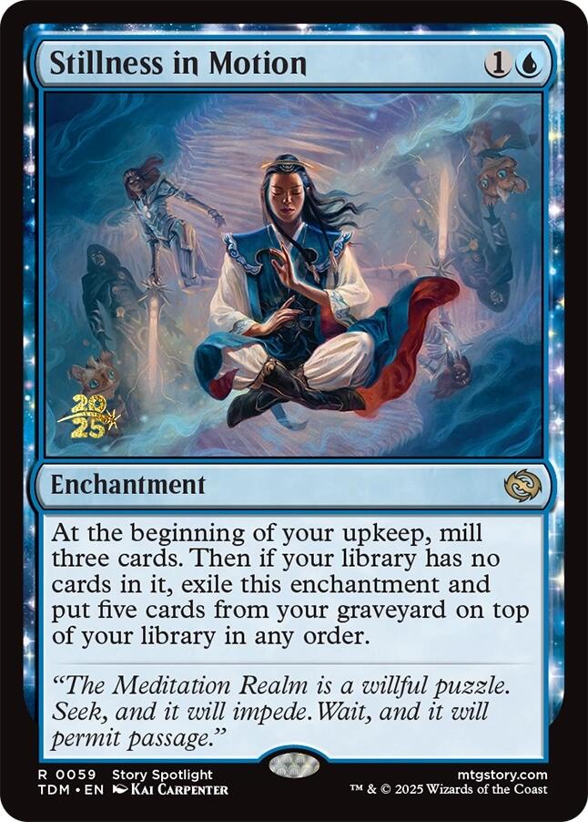 Stillness in Motion [Tarkir: Dragonstorm Prerelease Promos] | Rock City Comics