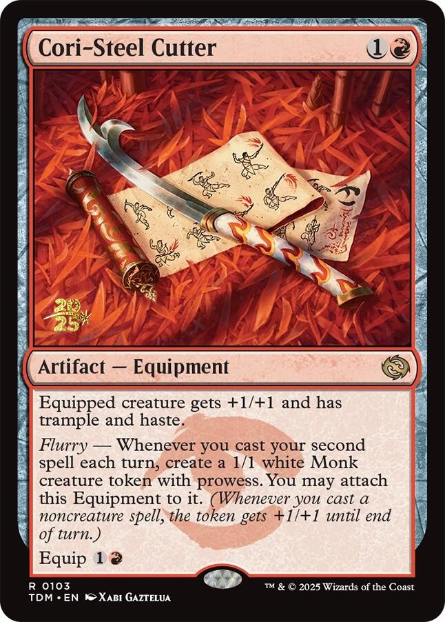 Cori-Steel Cutter [Tarkir: Dragonstorm Prerelease Promos] | Rock City Comics