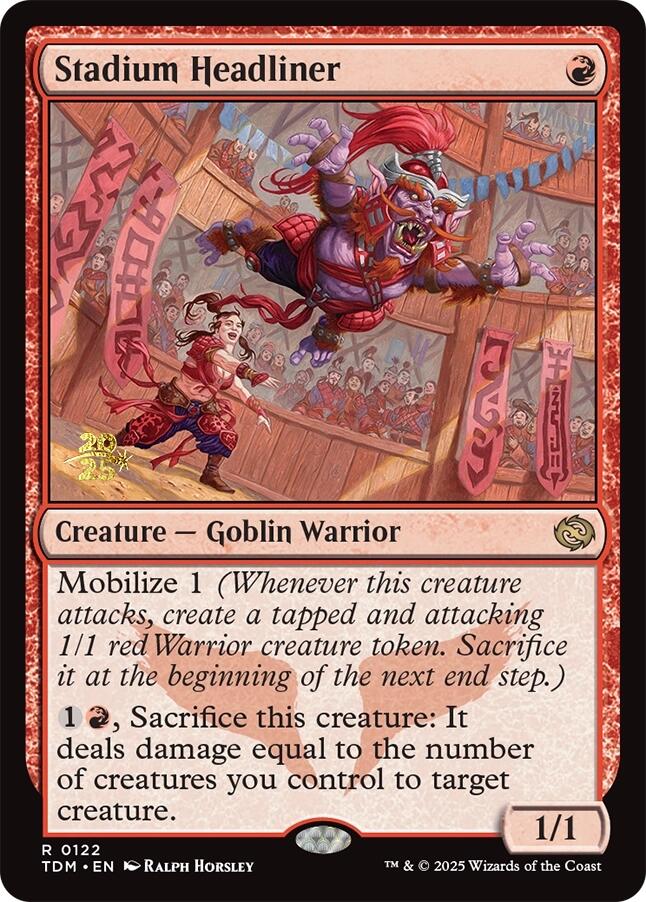 Stadium Headliner [Tarkir: Dragonstorm Prerelease Promos] | Rock City Comics