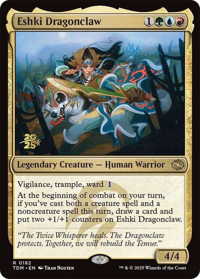 Eshki Dragonclaw [Tarkir: Dragonstorm Prerelease Promos] | Rock City Comics