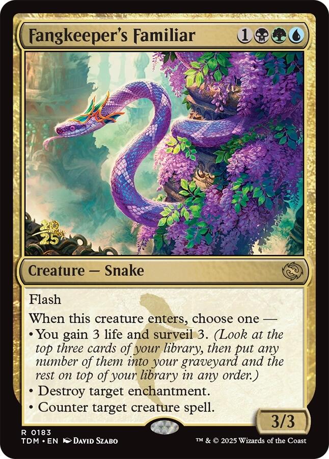 Fangkeeper's Familiar [Tarkir: Dragonstorm Prerelease Promos] | Rock City Comics