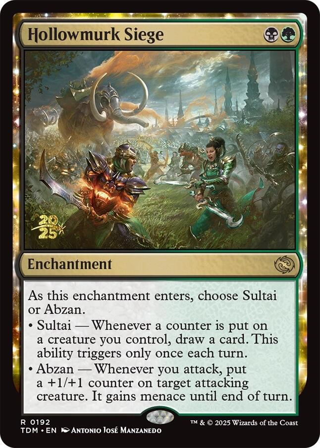 Hollowmurk Siege [Tarkir: Dragonstorm Prerelease Promos] | Rock City Comics