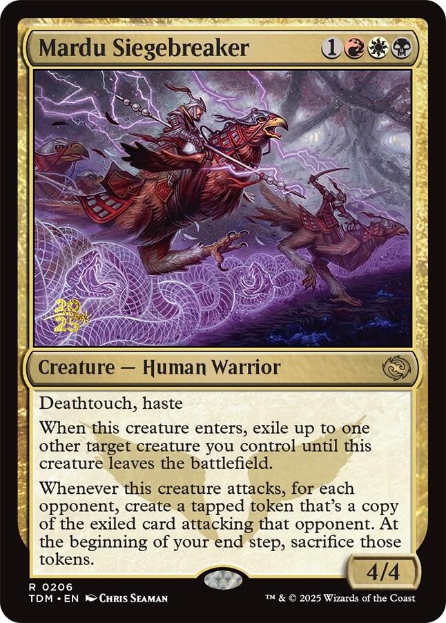 Mardu Siegebreaker [Tarkir: Dragonstorm Prerelease Promos] | Rock City Comics