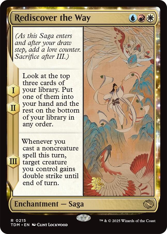 Rediscover the Way [Tarkir: Dragonstorm Prerelease Promos] | Rock City Comics
