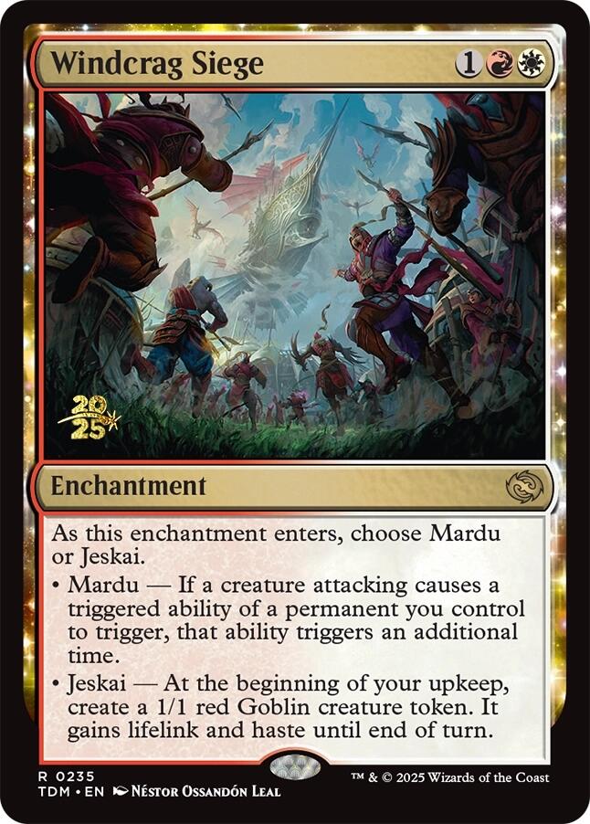 Windcrag Siege [Tarkir: Dragonstorm Prerelease Promos] | Rock City Comics