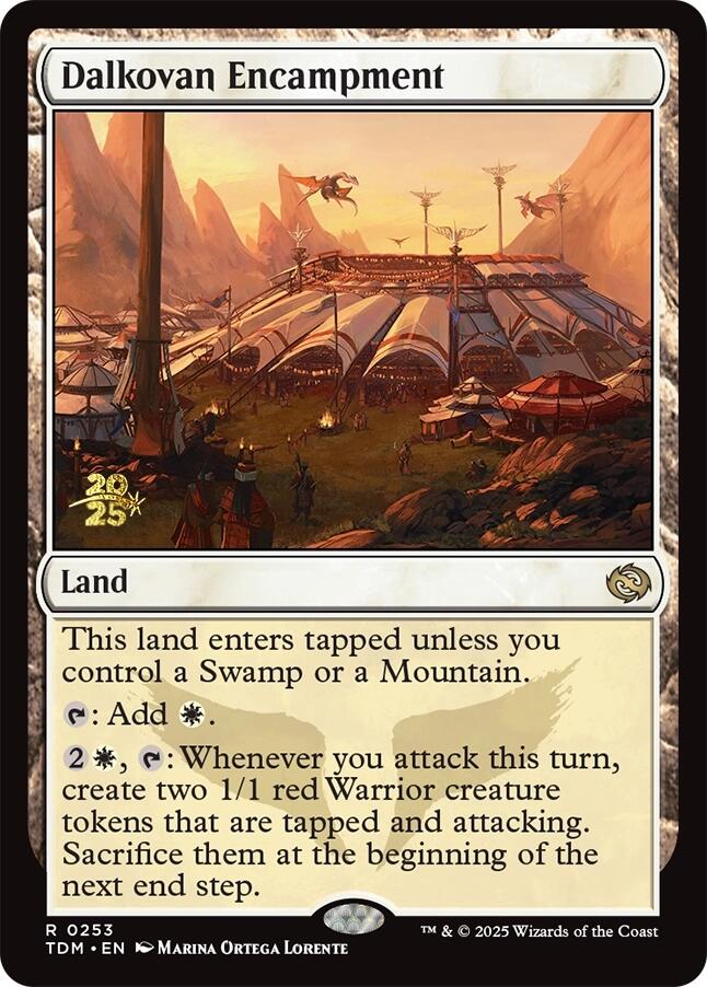 Dalkovan Encampment [Tarkir: Dragonstorm Prerelease Promos] | Rock City Comics