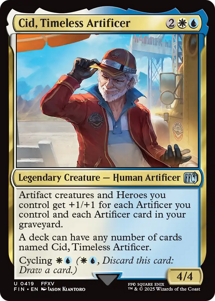 Cid, Timeless Artificer (0419) [FINAL FANTASY] | Rock City Comics