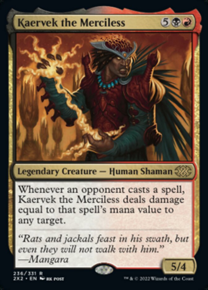 Kaervek the Merciless [Double Masters 2022] | Rock City Comics