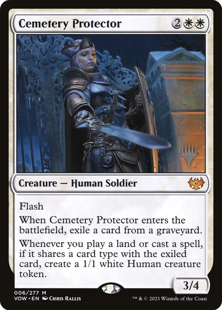 Cemetery Protector [Aetherdrift Promos] | Rock City Comics