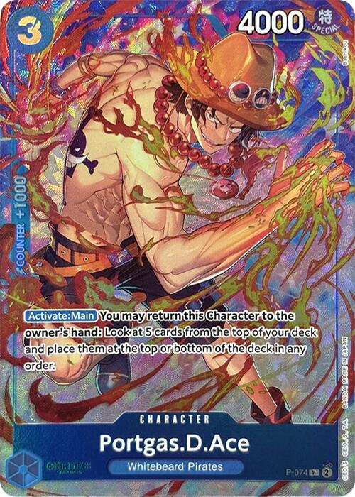 Portgas.D.Ace (Premium Card Collection -Best Selection Vol. 3-) [One Piece Promotion Cards] | Rock City Comics