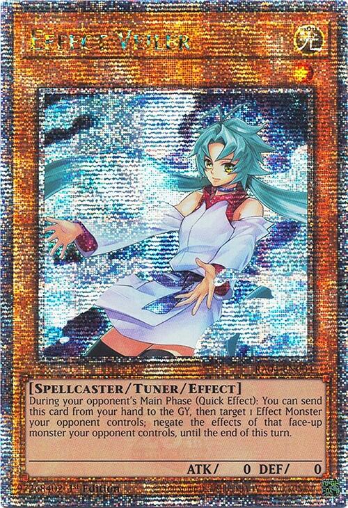 Effect Veiler (New Art) [RA04-EN004] Quarter Century Secret Rare | Rock City Comics